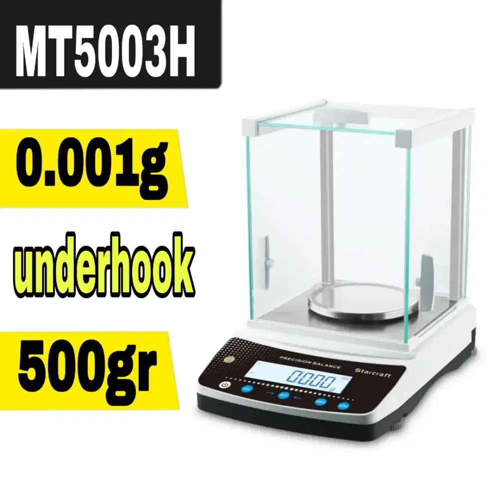 Timbangan emas laboratorium obat tf5003 500gr 0.001g 1mg