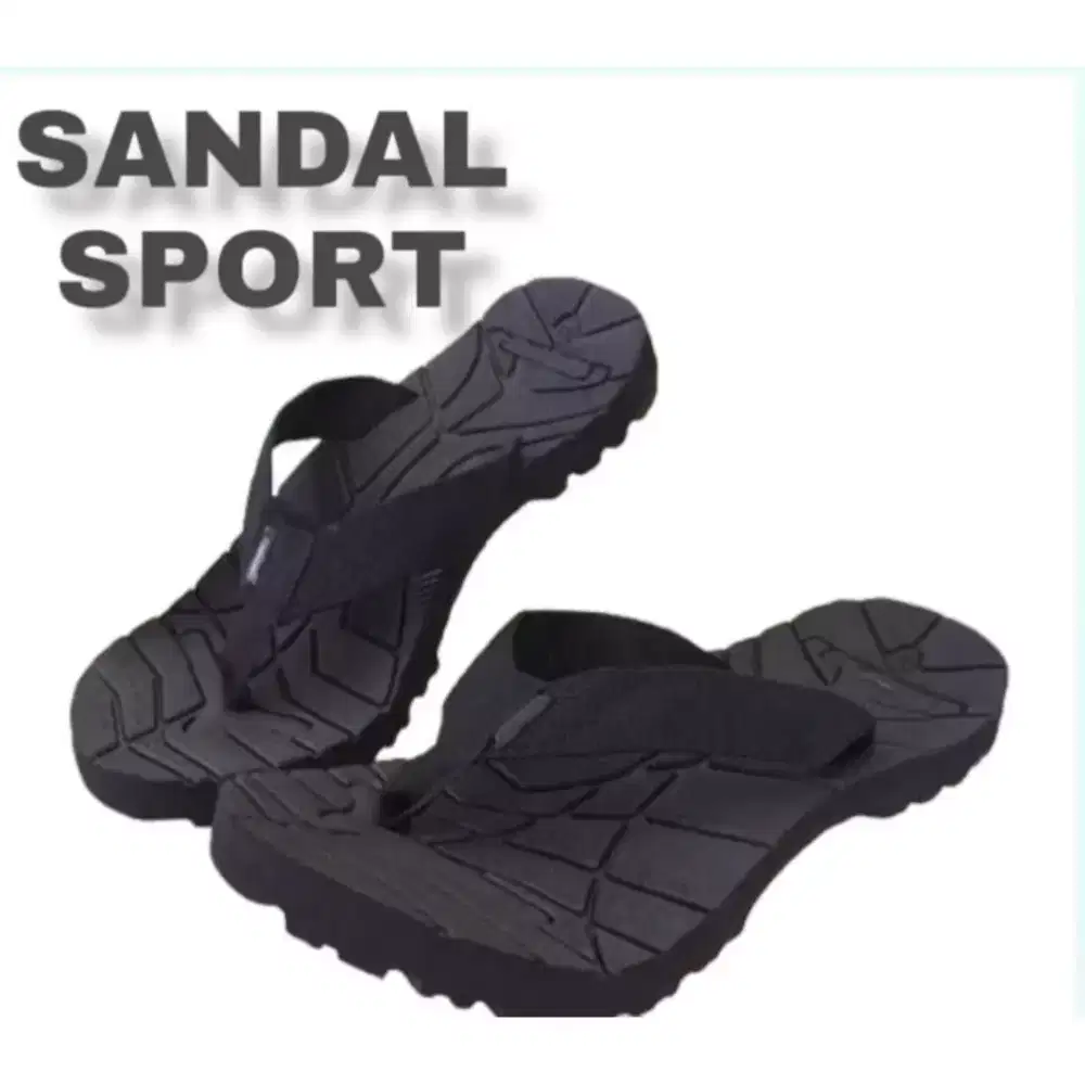 Sandal sport tebal kuat