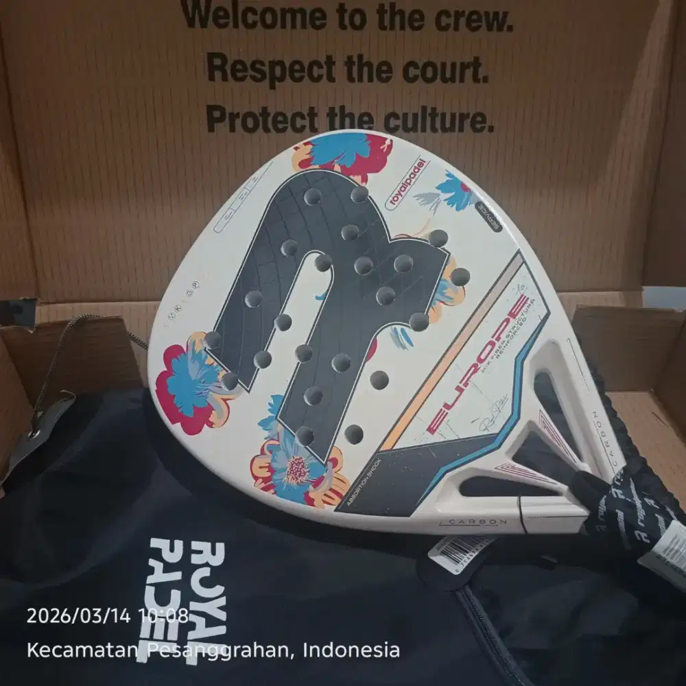 TERMURAH! BRAND NEW Royal Padel Europe Lite Edition