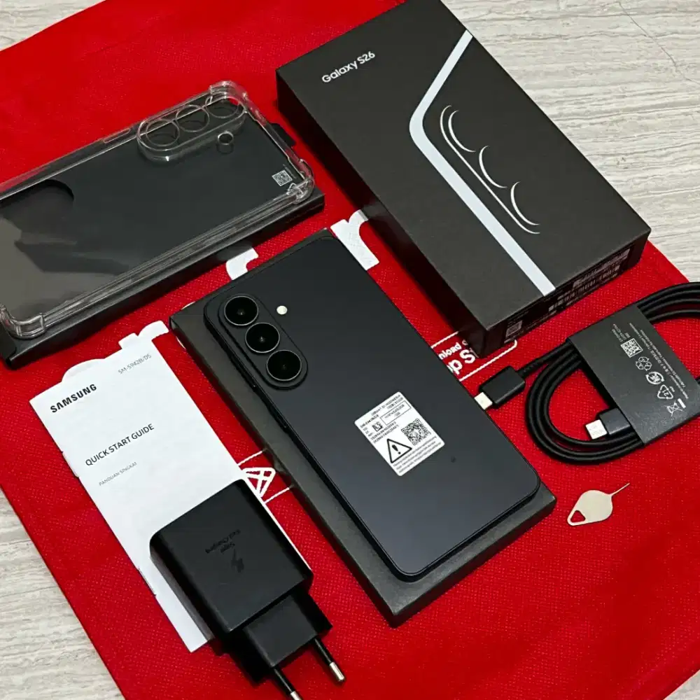 Samsung Galaxy S26 12/512GB SEIN Like New Seperti Baru Warna Black