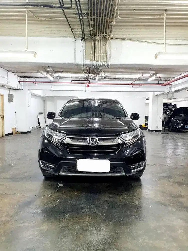 LOW KM HONDA CRV CR-V TURBO PRESTIGE 1.5 AT MATC AUTOMATIC 2018 HITAM