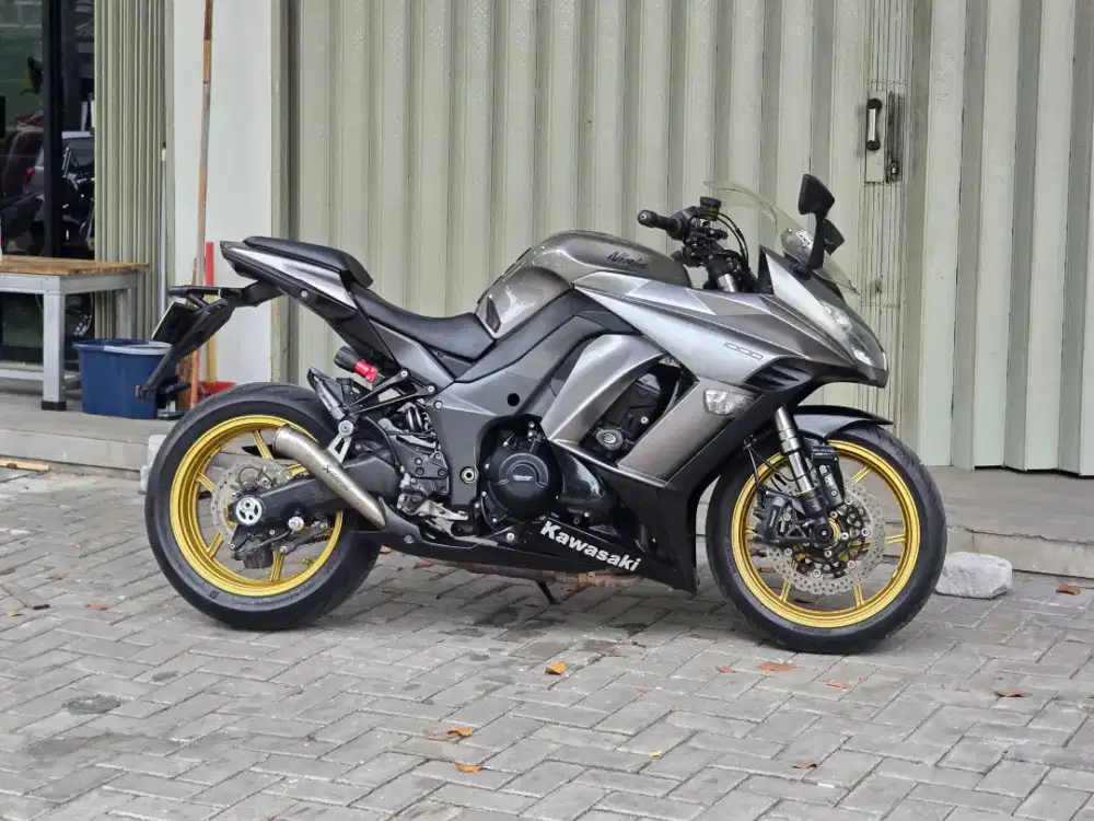Moge Sport Kawasaki Ninja 1000 SX 2013 km 24rb Modif Siap Gas Like New