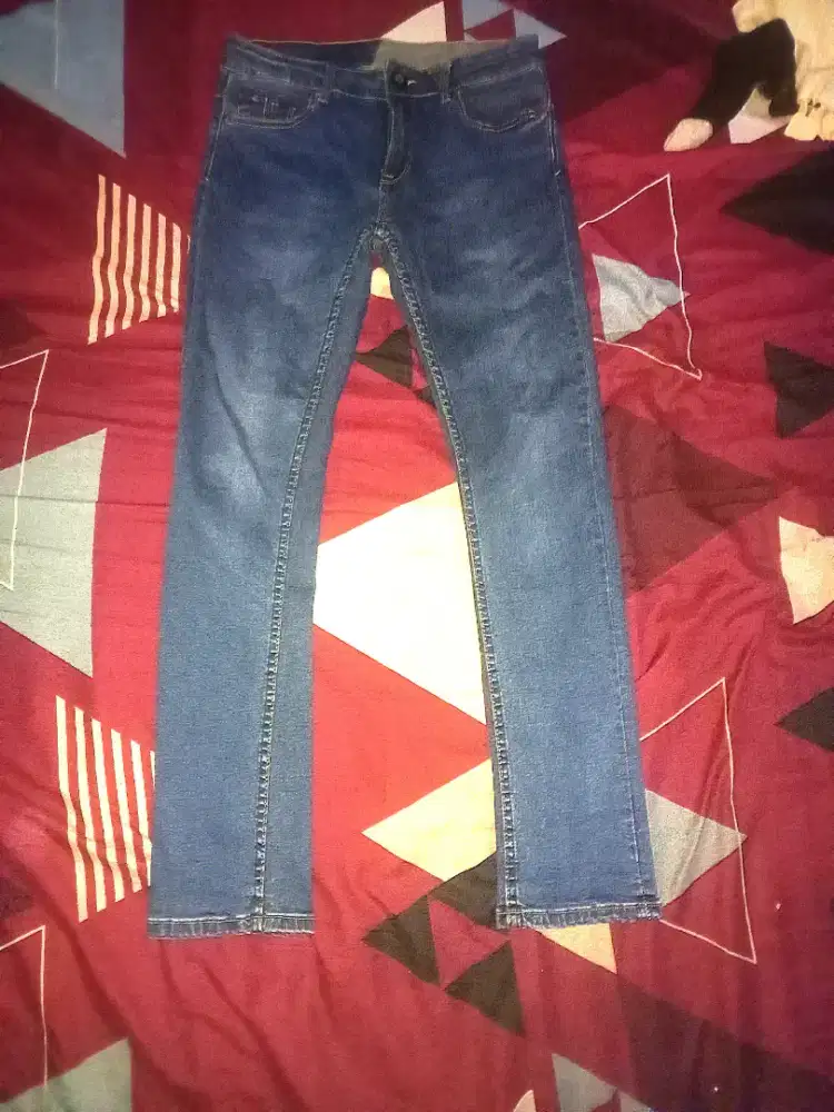 Celana jeans volcom solver skinny fit denim original