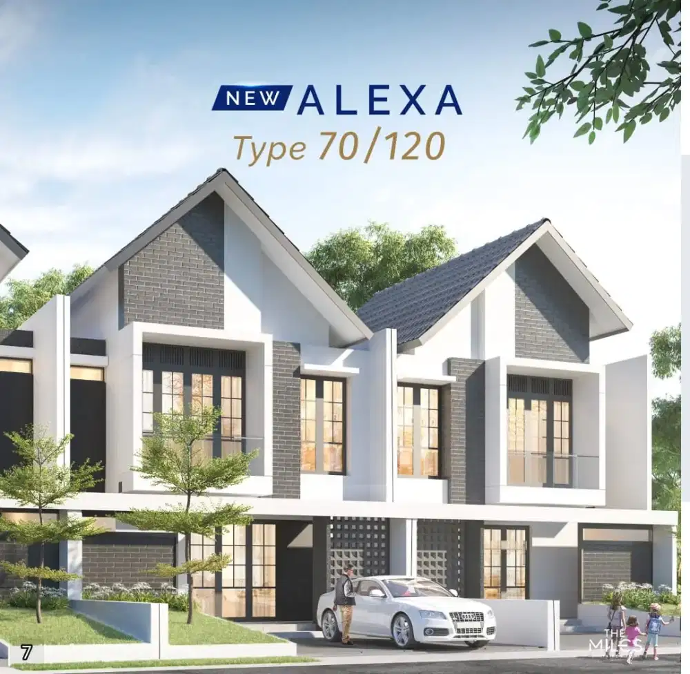 THE MILES SMARTHOME BSB SEMARANG TYPE NEW ALEXA 70 DI BSB