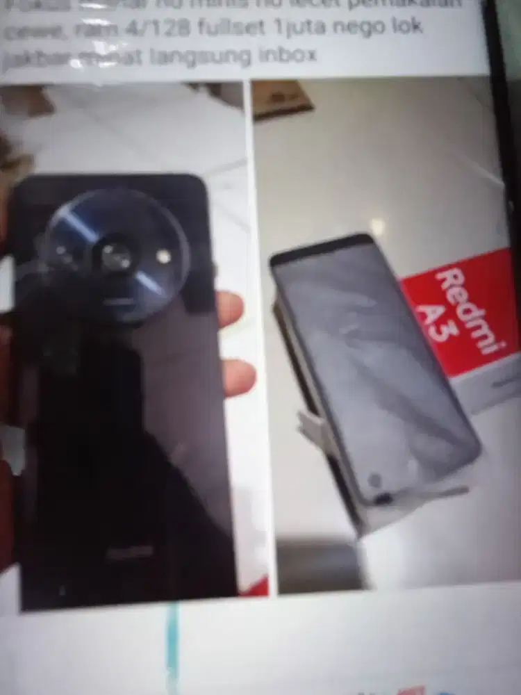 hp gahar redmi a3 ,ram 4/128