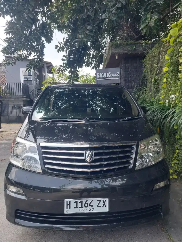 Alphard 2005 super istimewa sekali dijamin murah sekali