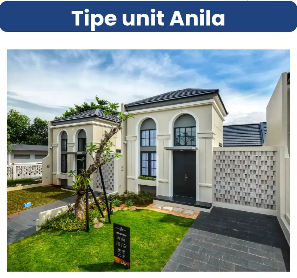 CLUSTER SERENA HILL CITRALAND BSB SEMARANG ADA BEBERAPA PILIHAN TYPE