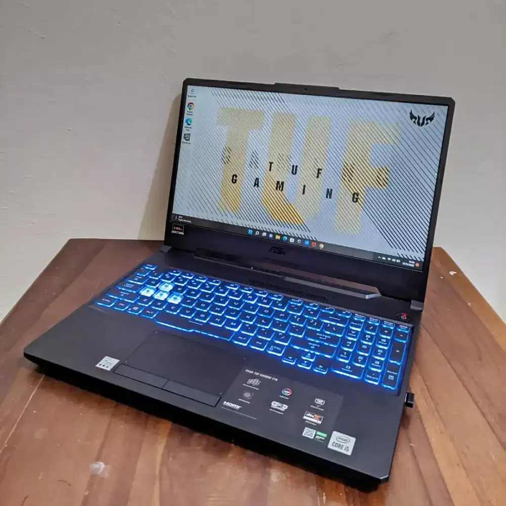 Asus TUF Gaming F15- FX506LH Core i5 Gen 10 Ram 16  RTX1650 4GB fulset