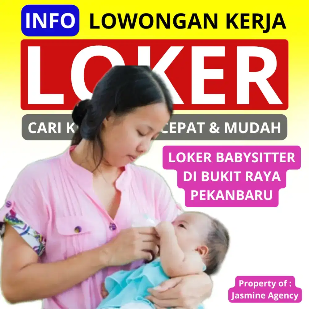 Loker Babysitter di Pekanbaru
