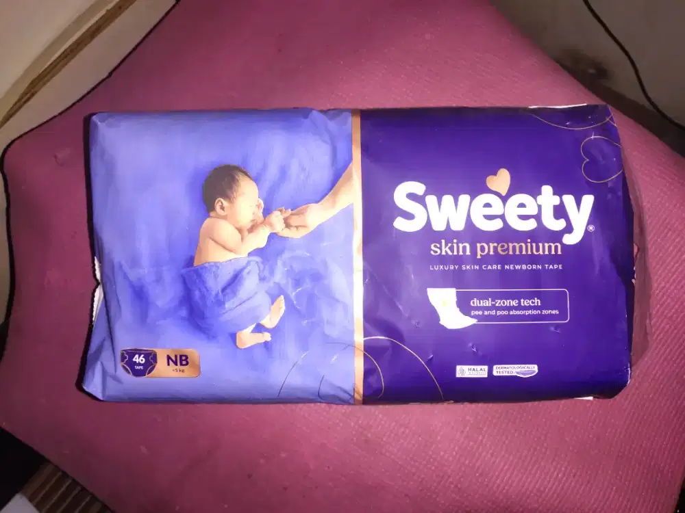 Pampers Sweety Skin Premium NB