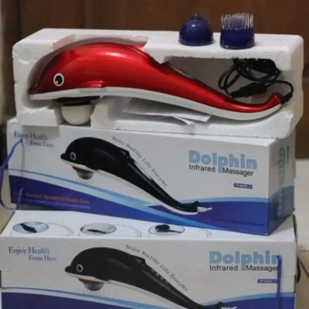 Alat pijat dolphin isi empat mata