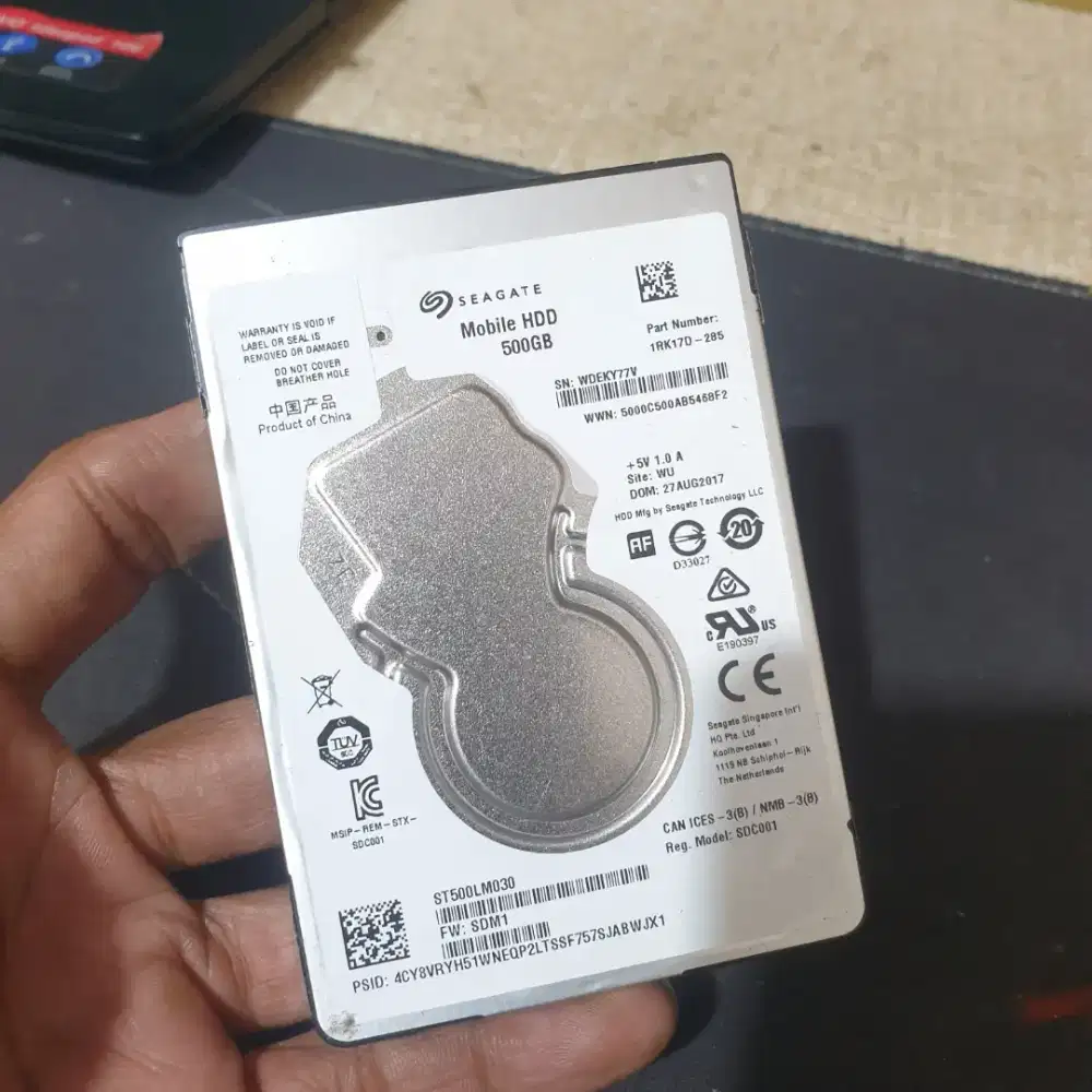 HARDISK LAPTOP 500GB - SEAGET SLIM