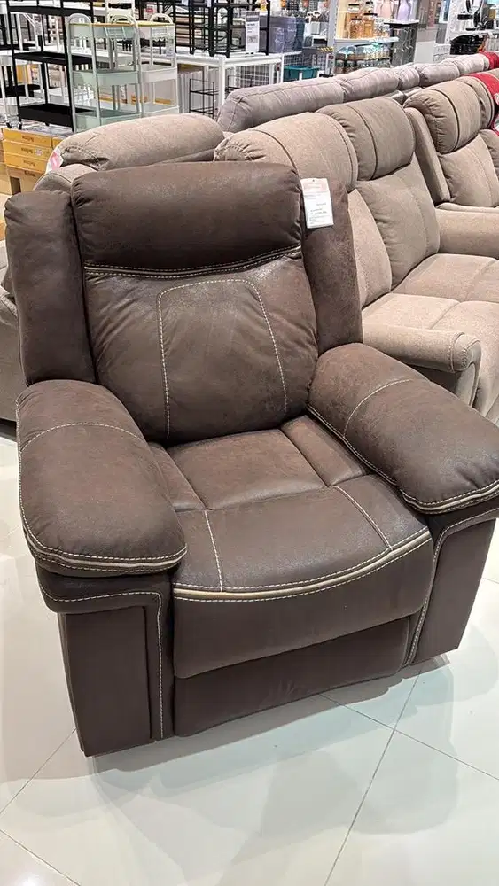 JUAL BARU SOFA 1 SEATER BAHAN FABRIC