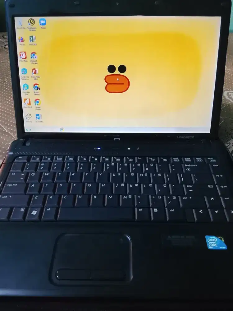 Laptop Jadul COMPAQ 510 keluaran Juni 2009