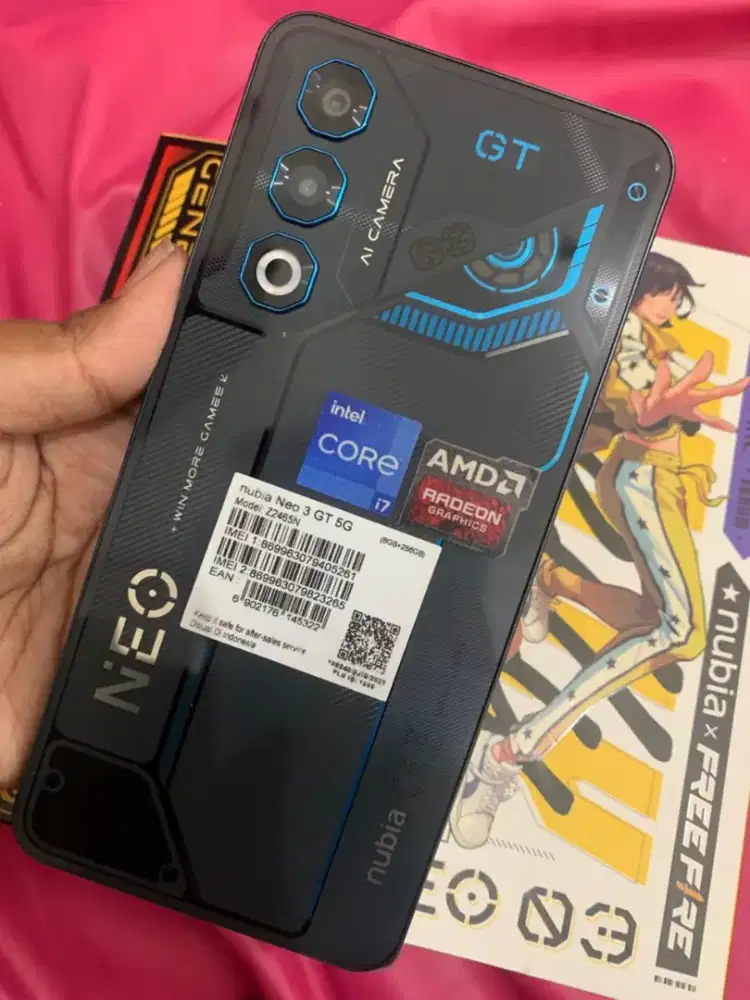 NUBIA NEO 3 GT 5G fullset ori garansi 11 bulan lagi