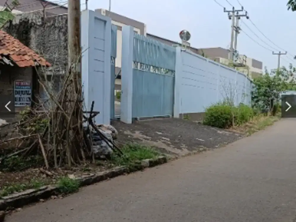 Lahan di Narogong sebelah pab kosmetik dekat pintu tol