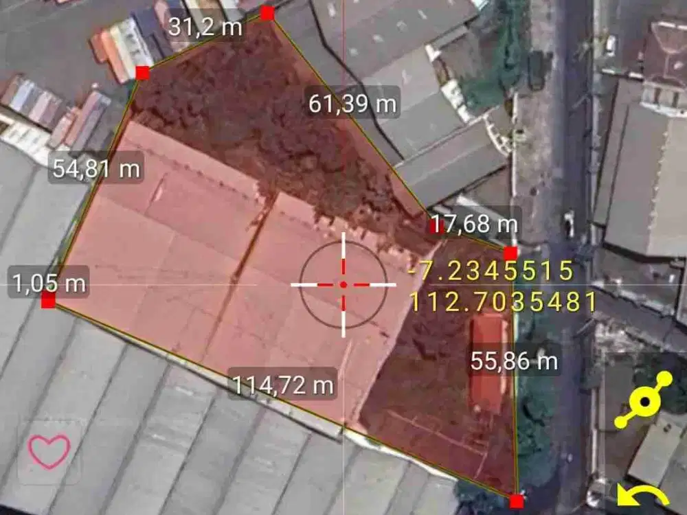 Dijual ex Pabrik jalan Kalianak Surabaya. AJB Kurator