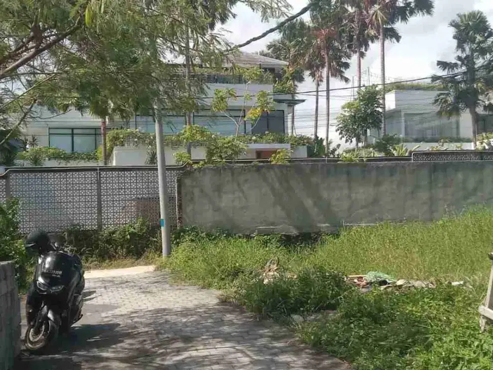 Jual Tanah Hook Harga Global Luas 134m²/1.34are zona Kuning area premium invetasi di Canggu are