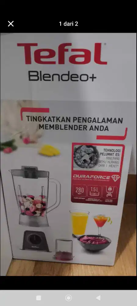 Jual blender merk Tefal