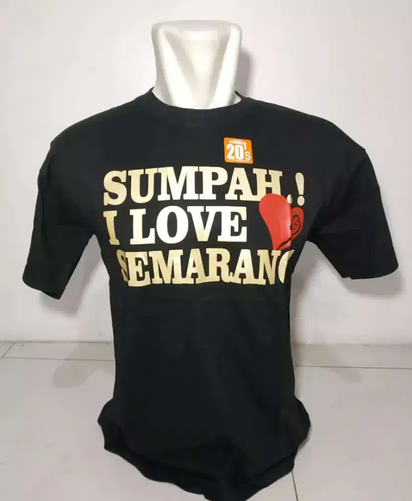 Kaos Semarangan Bisa Grosir dan Eceran