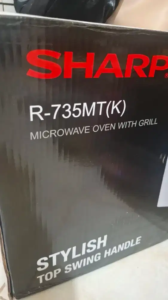 MICROWAVE SHARP R735MT K - MICROWAVE OVEN