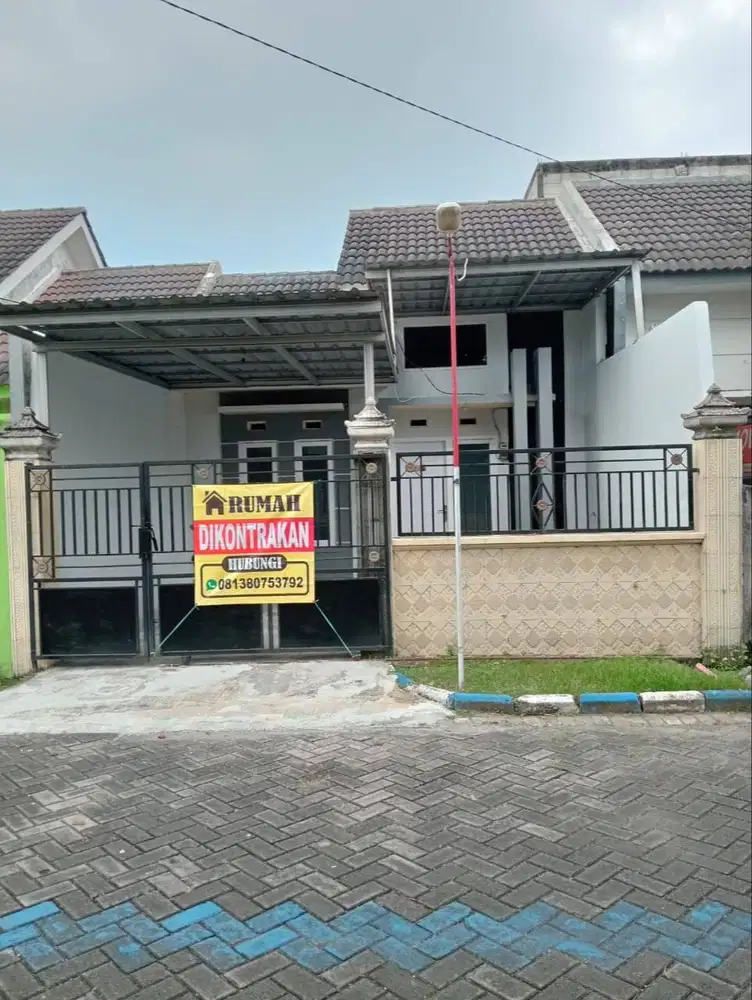 Rumah dikontrakkan di Sidoarjo