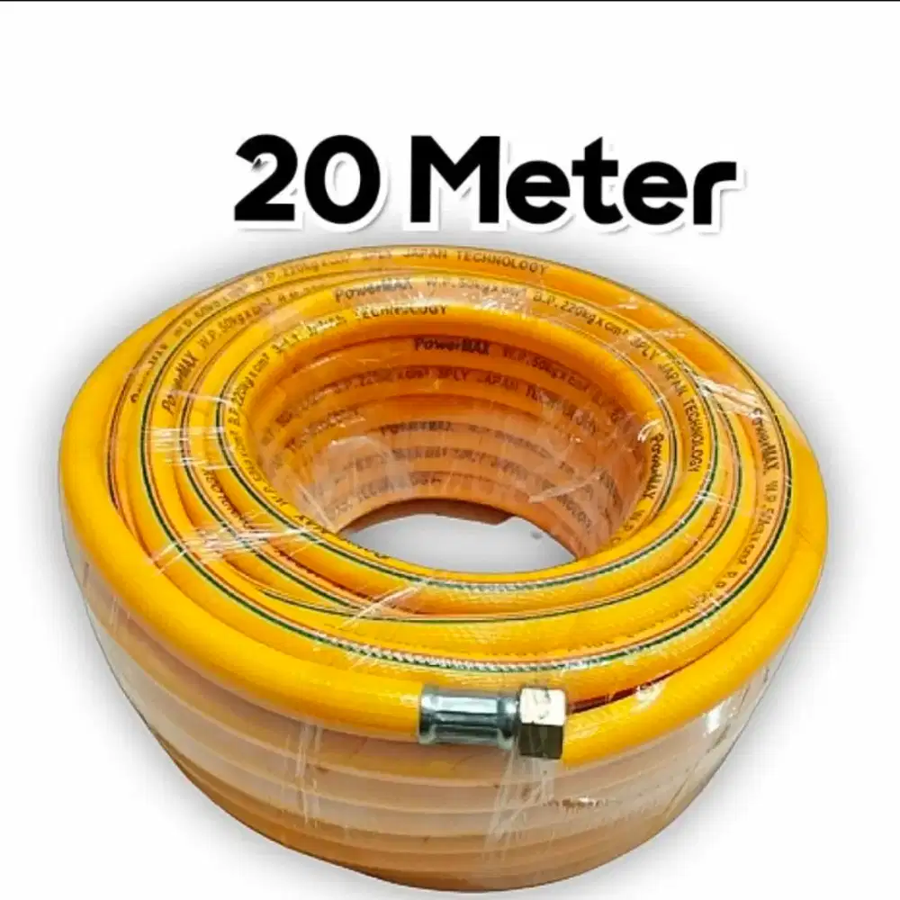 20 Meter Selang Tekanan Tinggi Air Angin Stim Doorsmeer