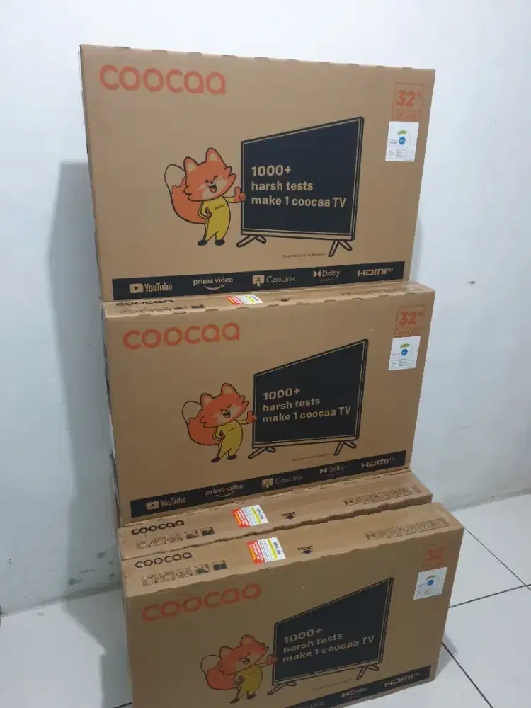COOCAA SmartTV Digital 32 inch. Baru, bisa diantar + setting