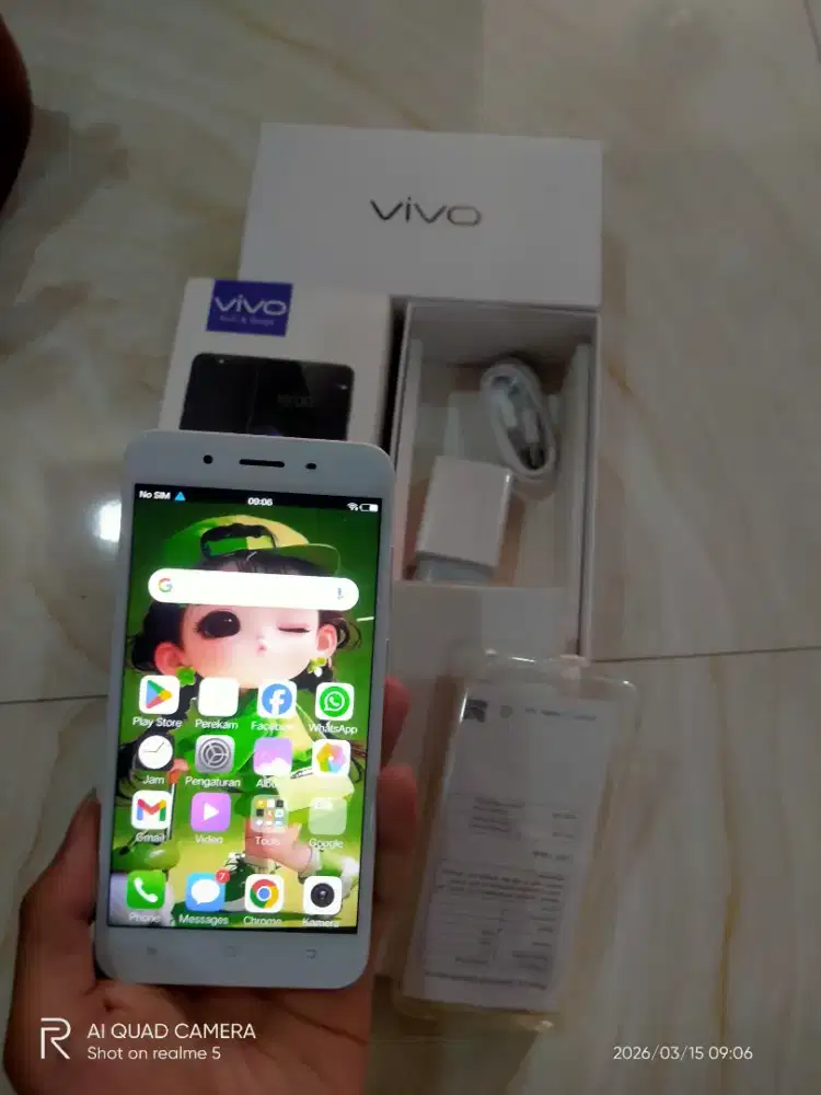 Vivo y66 (4/64) segel fullset nominus