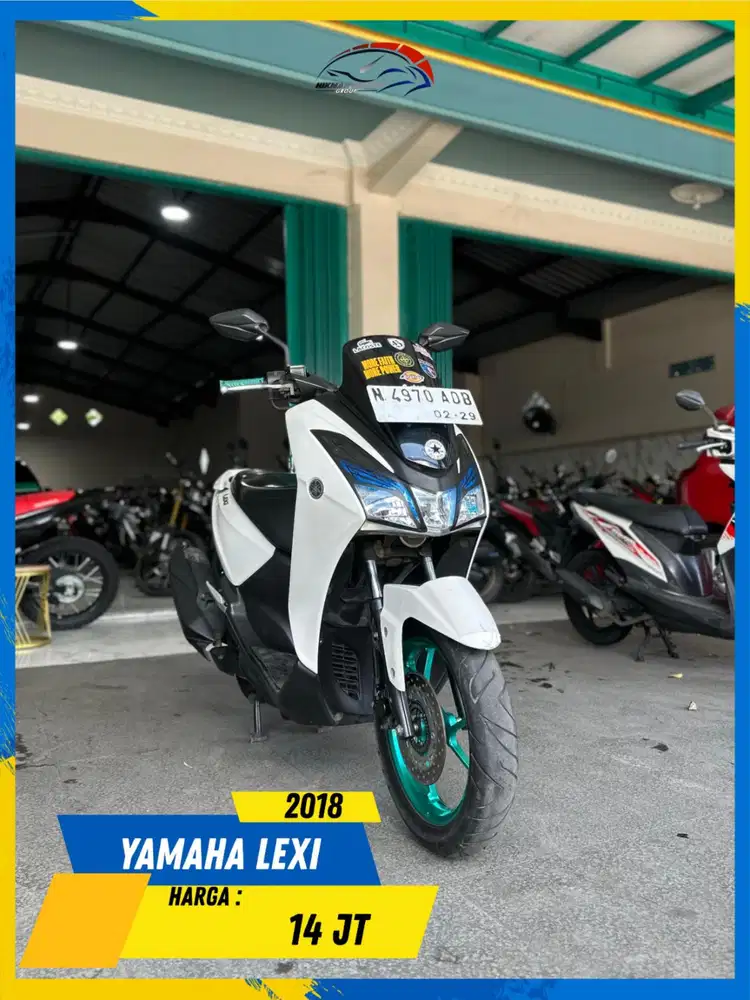 YAMAHA LEXI 2018 MANTAP MASZEHH HIKMAH MOTOR KEPUH MALANG