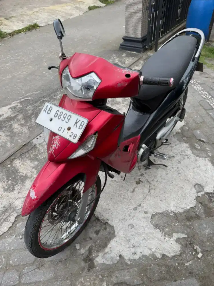 Kawasaki zone THN 2007 plat AB Bantul