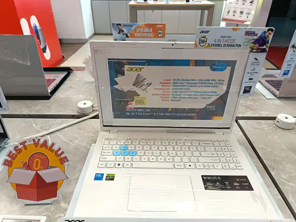 LAPTOP GAMING ACER ASUS LENOVO HP ADVAN