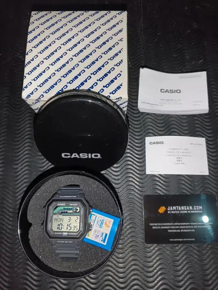 Casio WS1600H-8AVDF , Original koleksi disimpan aja terawat Like New