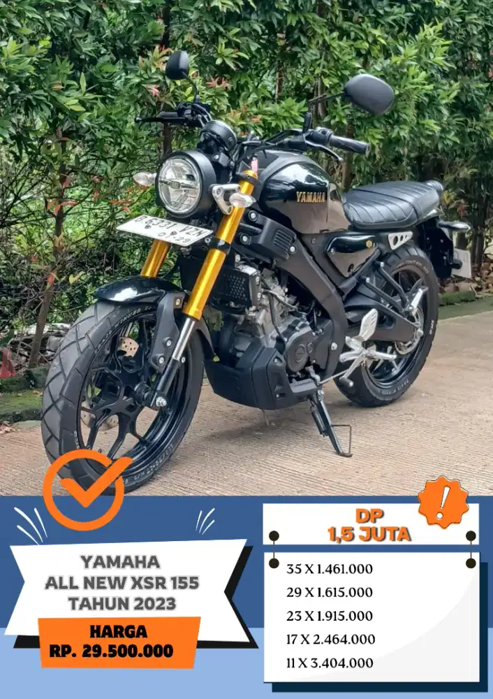 YAMAHA ALL NEW XSR 155 TAHUN 2023