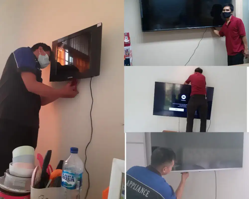 Braket +pasang atau jasa pasang terima rapih breket bracket led tv