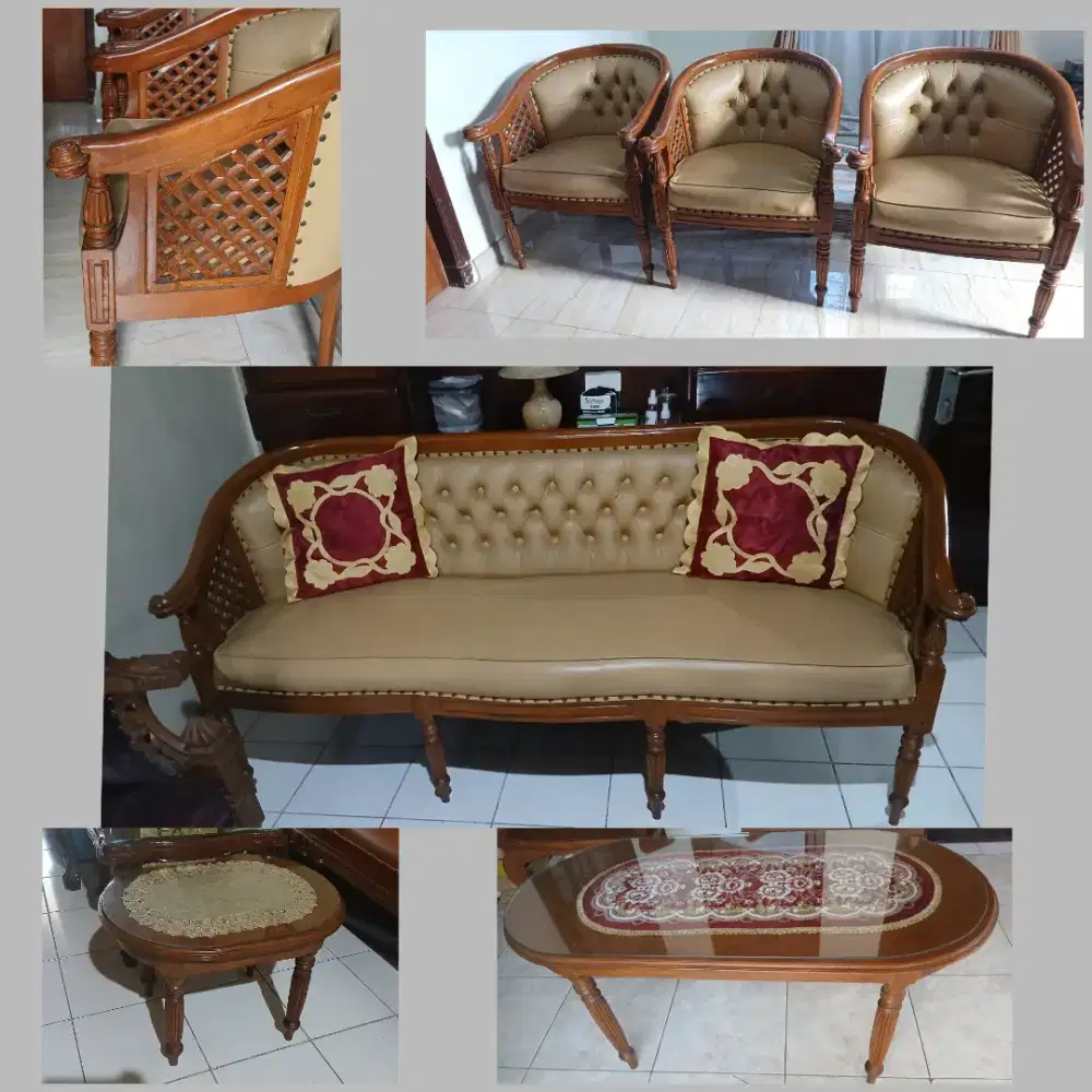 Kursi Jati model Citra Minimalis Klasik