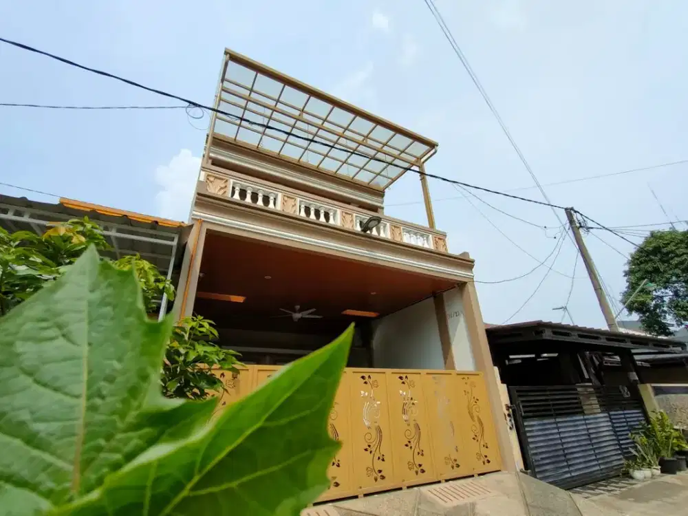 DIJUAL RUMAH MEWAH 3 LANTAI DI PERUMAHAN VIDA BEKASI BUMIPALA, MUSTIKAJAYA