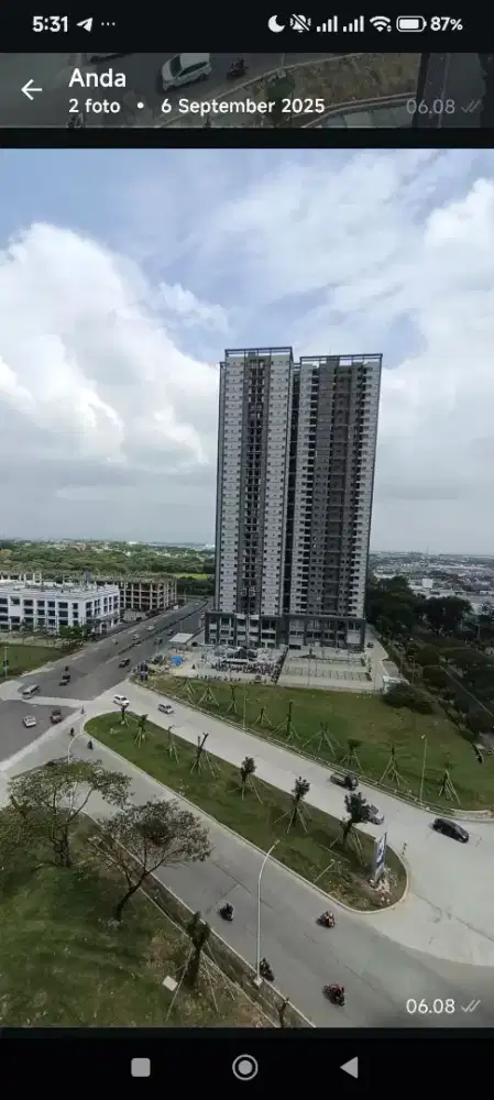 JUAL CEPAT – MEIKARTA TOWER OLIVEIRA
2BR 62m² – LANTAI 11