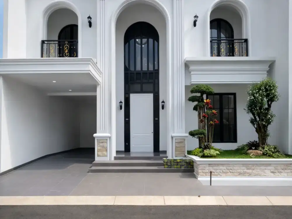 Rumah brand new Elegan Neoclassical lokasi strategis di Bintaro Jaya PR 12656