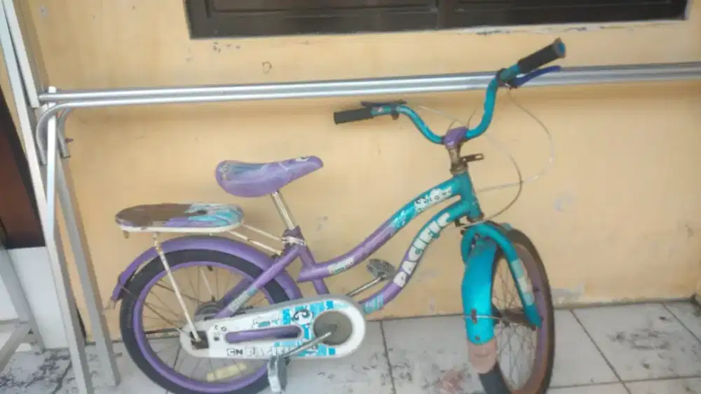 Jual sepeda anak bekas tinggal pakai