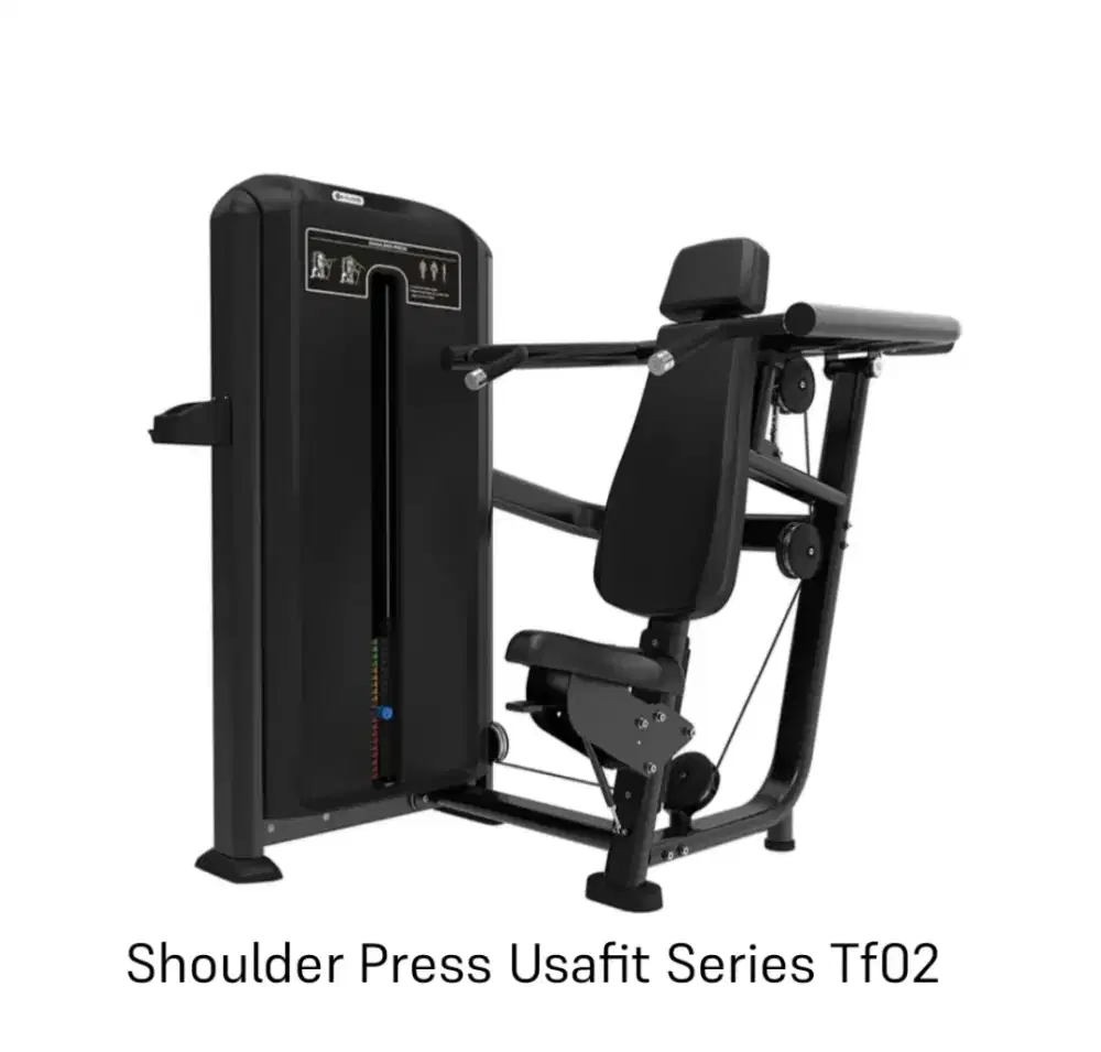 Shoulder Press Usafit Series Tf02 Alat Gym fitness Import