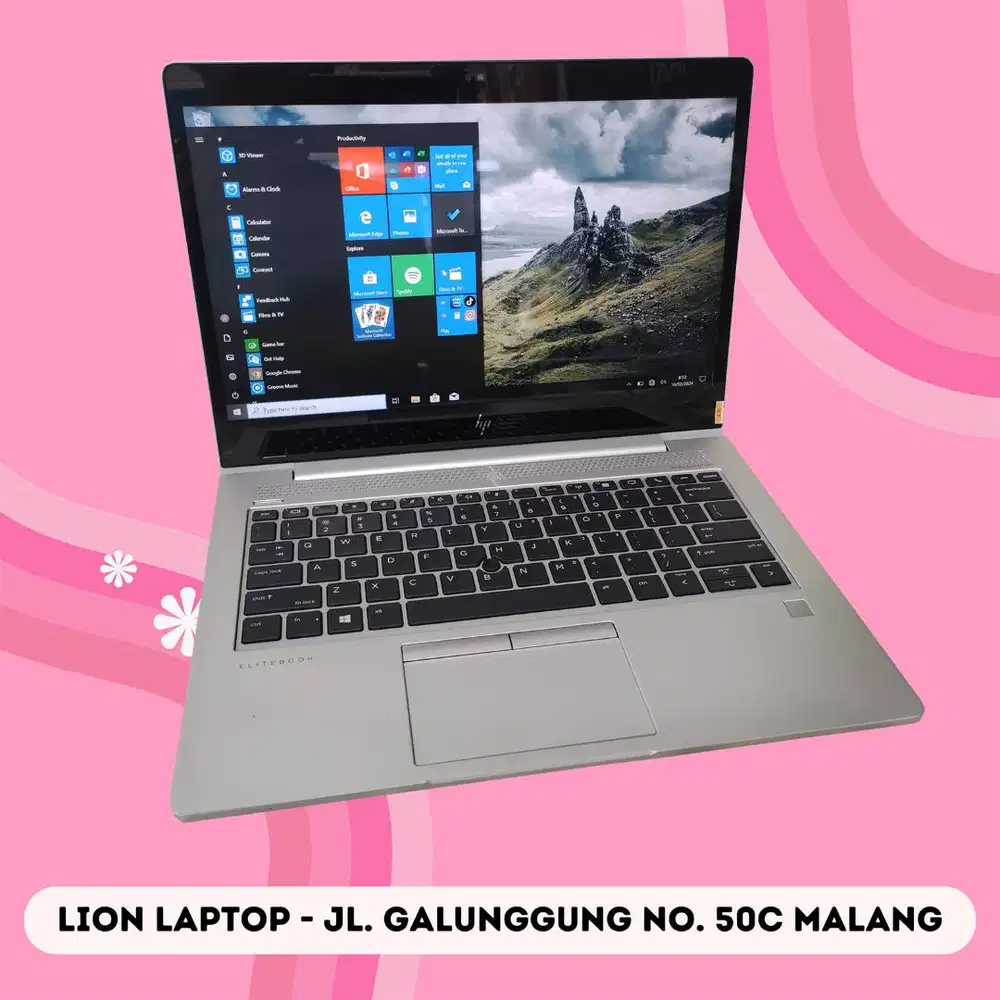 Core i7 gen 8 RAM 8GB Touchscreen Slim HP Elitebook 830 G6 [15|03]