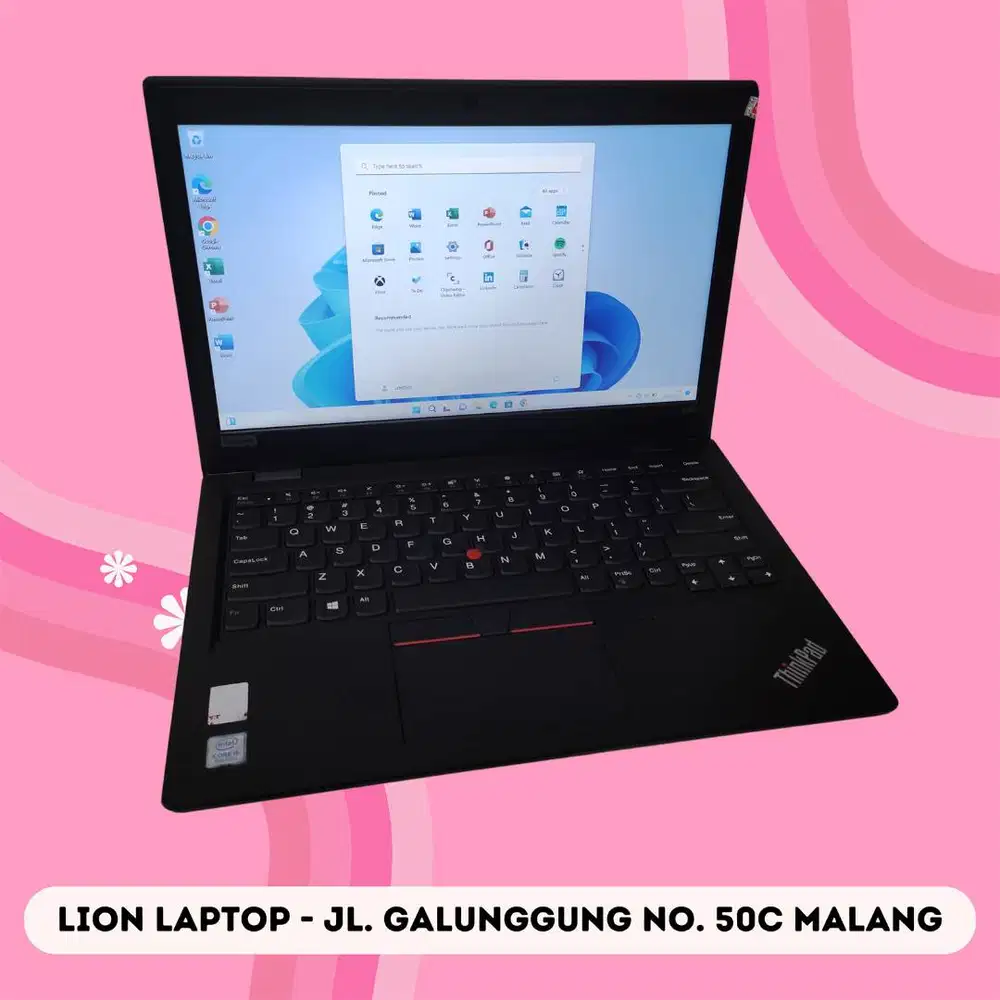 Core i5 Gen 8 RAM 8GB SSD 256GB Lenovo Thinkpad L390 [15|03]