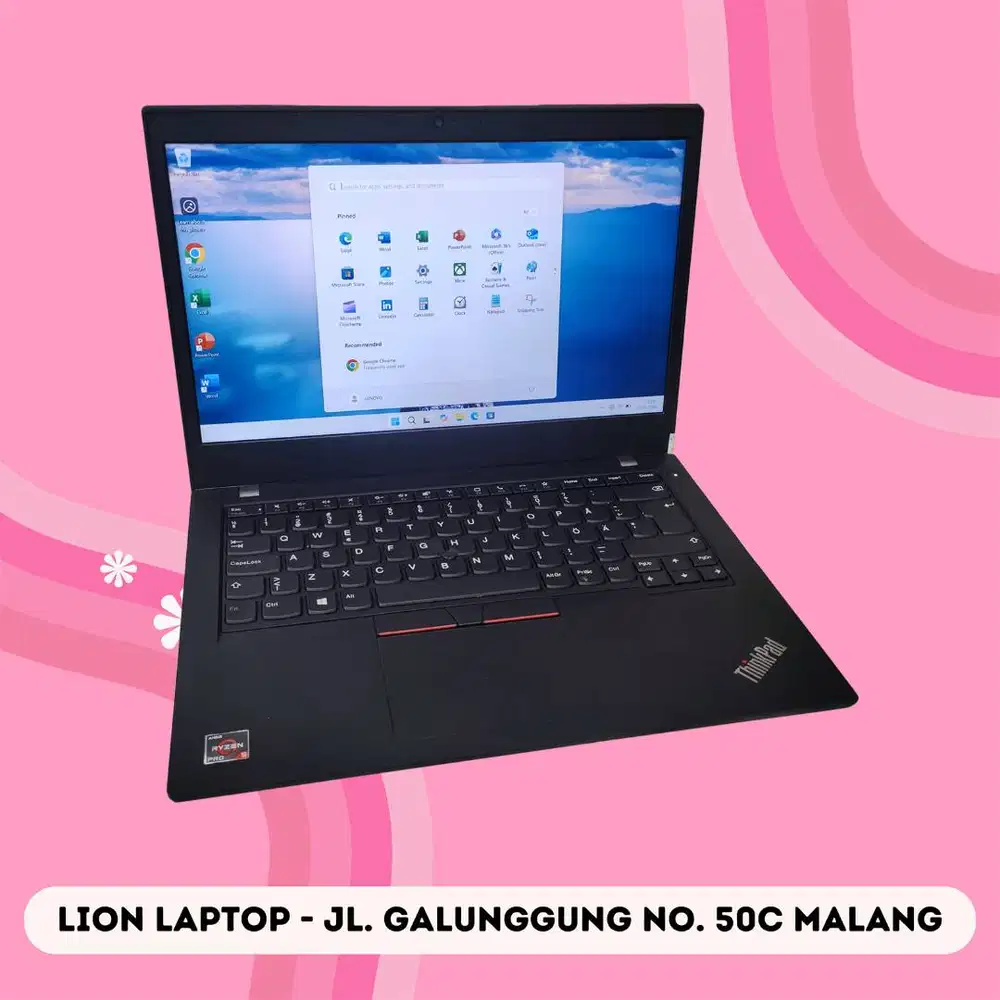 Gaming/Editing AMD Ryzen 5 PRO 8/256 MULUS Lenovo Thinkpad L14 [15|03]