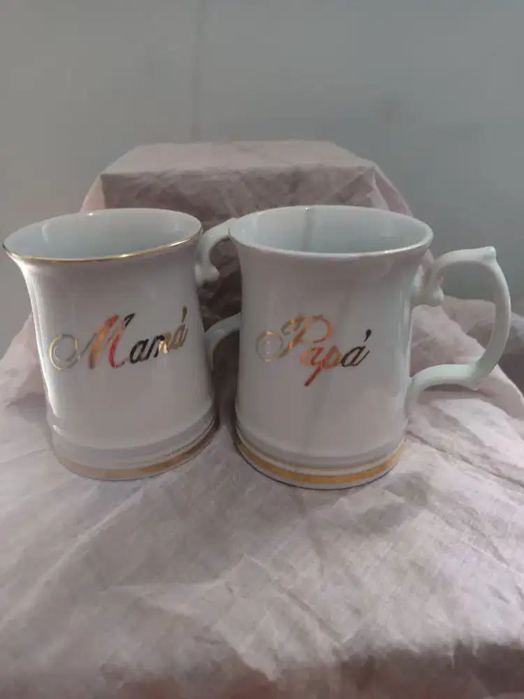 Sepasang Mug Mama & Papa