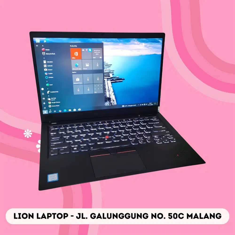 X1 Carbon Slim Ringan i5 gen 8 8/256 [15|03]