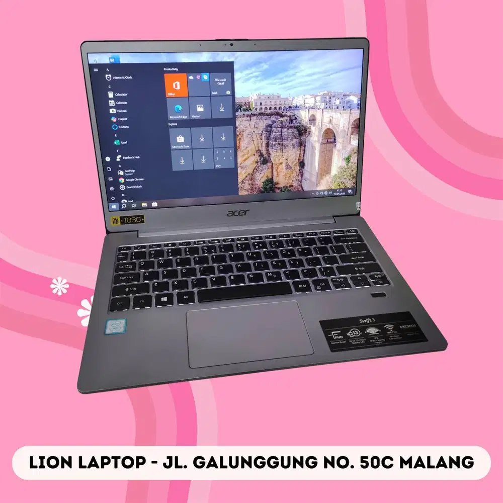 Super Slim Core i5 Gen 8 8/25 Acer Swift 3 SF313-51 [15|03]