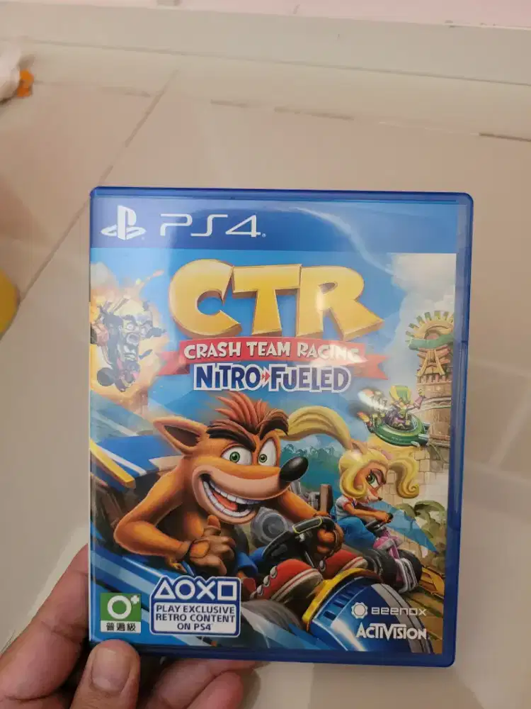 PS4 Game CTR Nitro Fueled