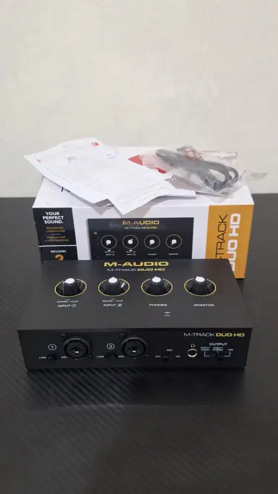 SOUNDCARD M-AUDIO MTRACK DUO HD TYPE C