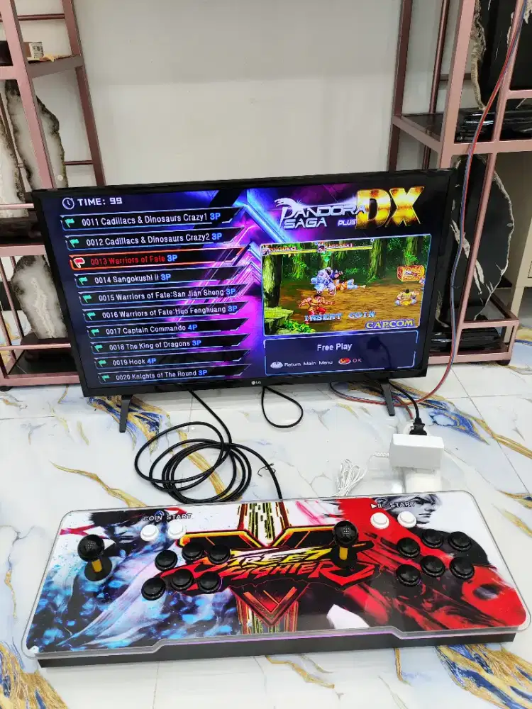 Game Dindong Jadul 5000 Permainan Arcade Pandora Box Plug & Play TV